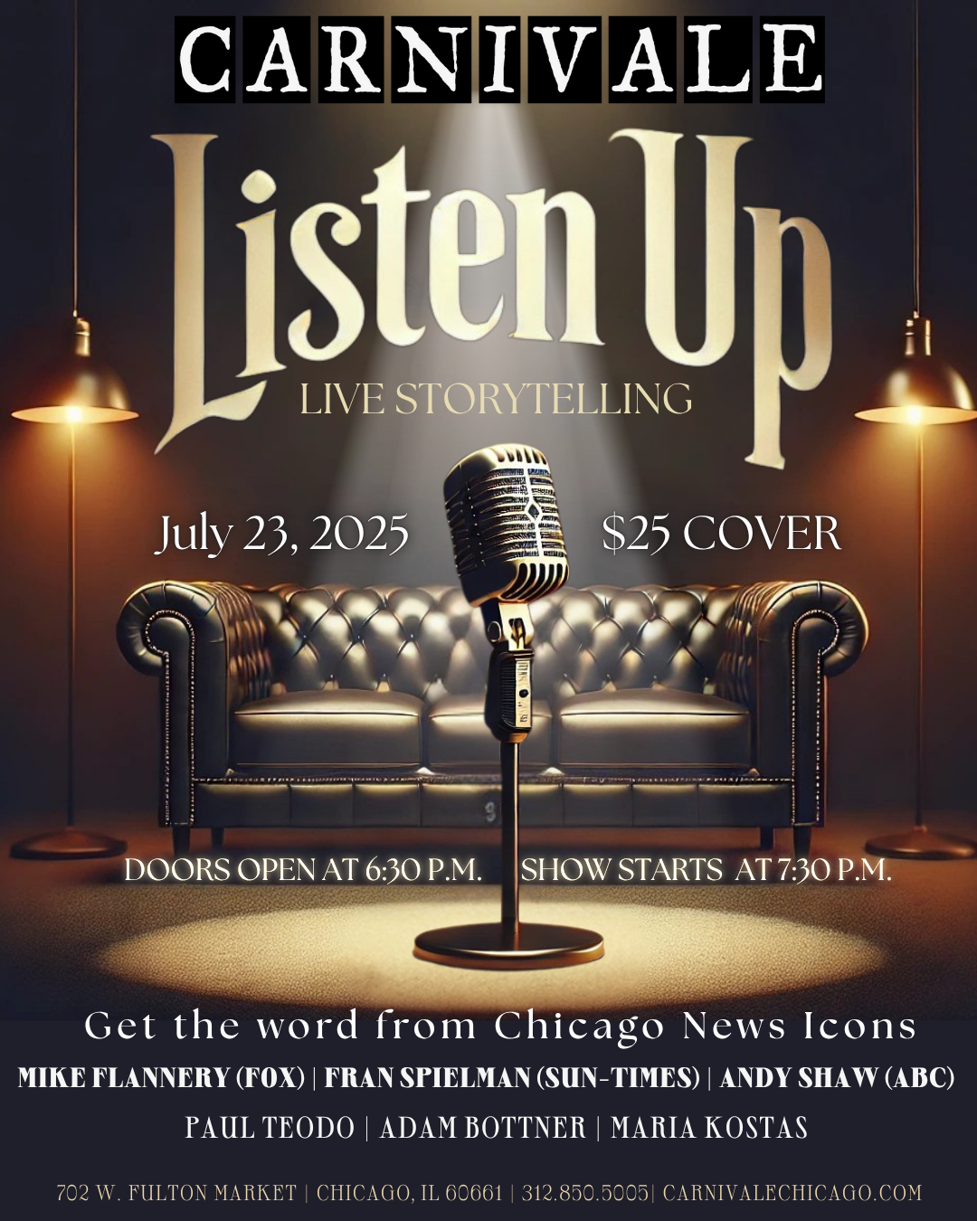 LISTEN UP!- Live Story Telling